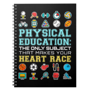 Lärare i Tävling PE för gymnastik Anteckningsbok