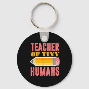 Lärare i Tiny Humans Funny Preschool Kindergarte Nyckelring