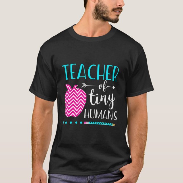 Lärare i Tiny Humans Långärmad Shirt Preschool T (Framsida)