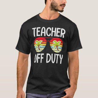 Lärare i tjänst förra dagen, skollärarsommar t shirt