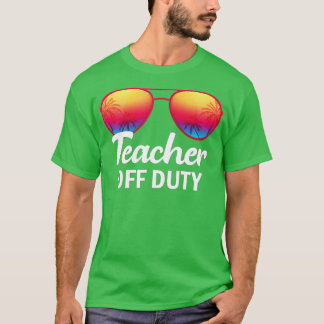 Lärare i tjänst förra dagen, skollärarsommar t shirt
