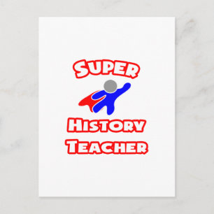 Lärare i toppens historia vykort