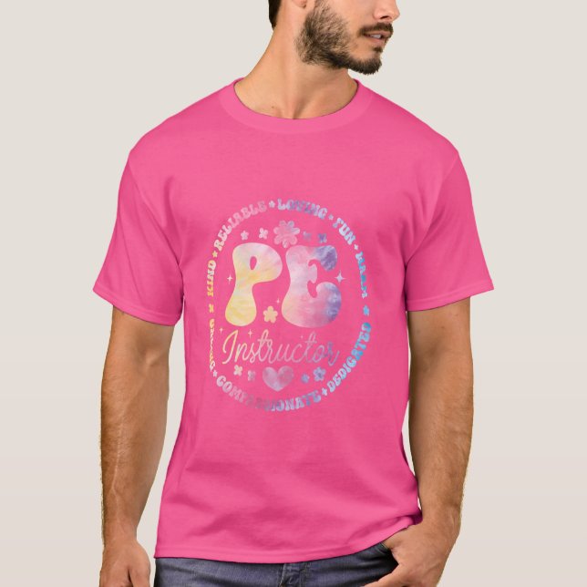 Lärare inom fysikutbildning P.E. T Shirt (Framsida)