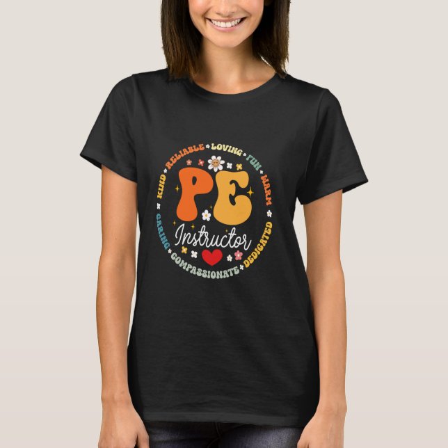 Lärare inom fysikutbildning P.E. T Shirt (Framsida)