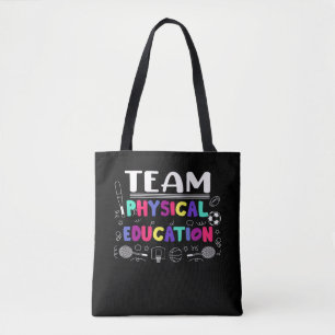 Lärare inom gymnastik Cute Sports Teaching Tygkasse