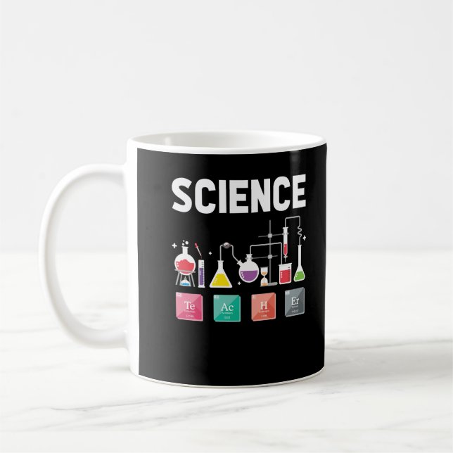 Lärare inom kemi Inslag Laboratory Science Kaffemugg (Vänster)