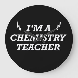 Lärare inom kemi stor klocka