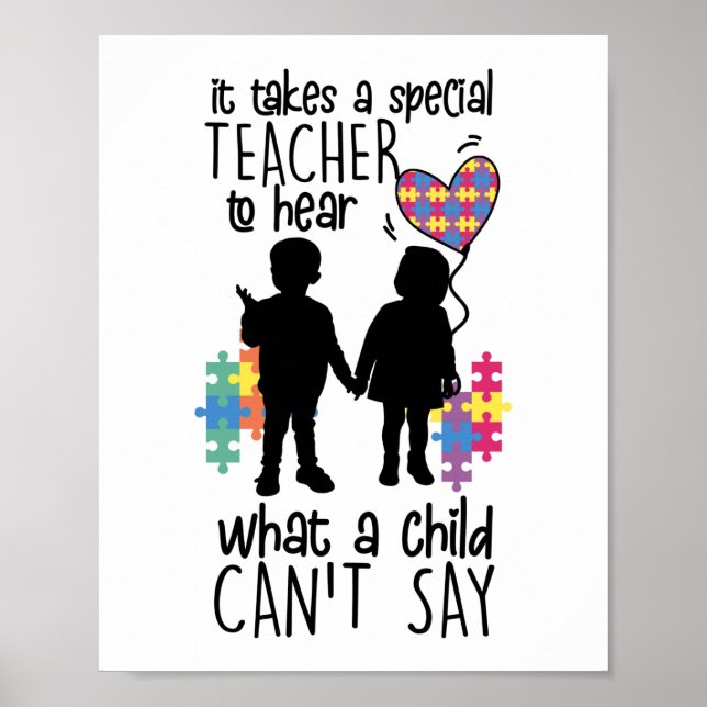 Lärare inom Speciell utbildning för att lyssna på  Poster (Framsidan)