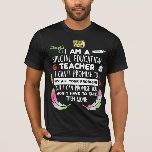 Lärare inom Speciellare utbildning Autistic Awaren T Shirt (Framsida)