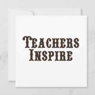 Lärare Inspire