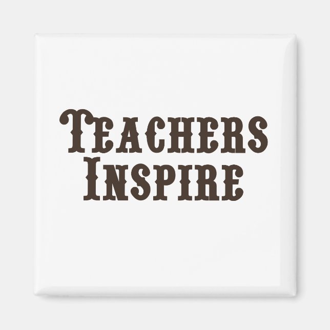 Lärare Inspire Magnet (Framsidan)