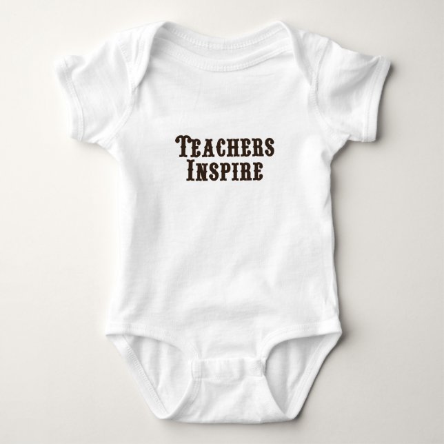 Lärare inspirerar t-shirt (Framsida)