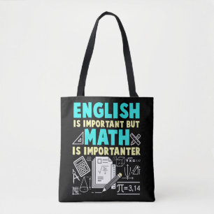 Lärare Joke Maths Geek Tygkasse