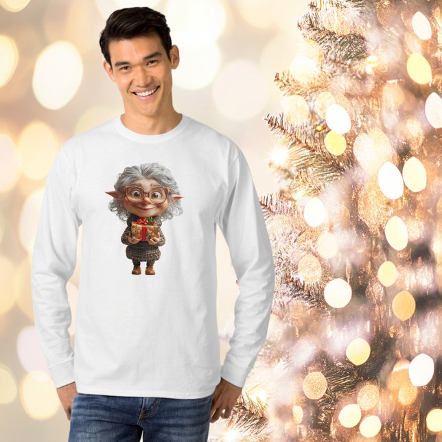 Lärare jul Elf Manar Anktee T Shirt (Skapare uppladdad)