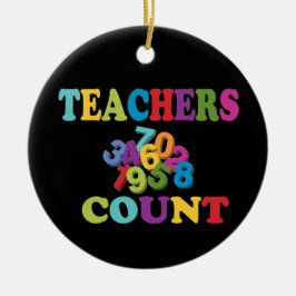 Lärare - jul julgransprydnad keramik