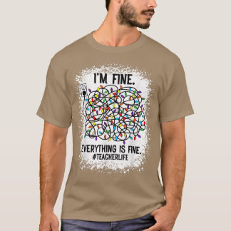 Lärare Julafton Light Det är Bra att jag är Bra al T Shirt