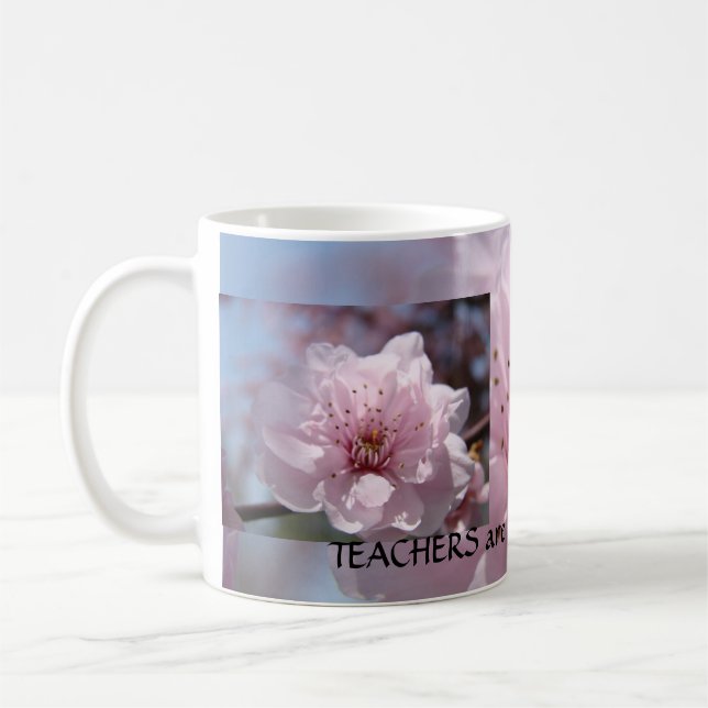 LÄRARE JULKLAPP Blommar Varje Dag Hjältar! Kaffemugg (Vänster)