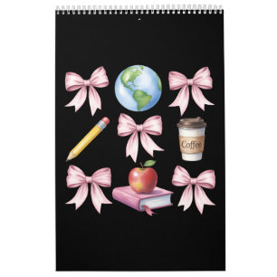 Lärare Kaffe Båge Söt Tacksamhet Gåvor  Kalender