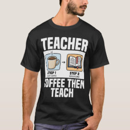 LÄRARE - KAFFE FÖRE UNDERVISNING T SHIRT