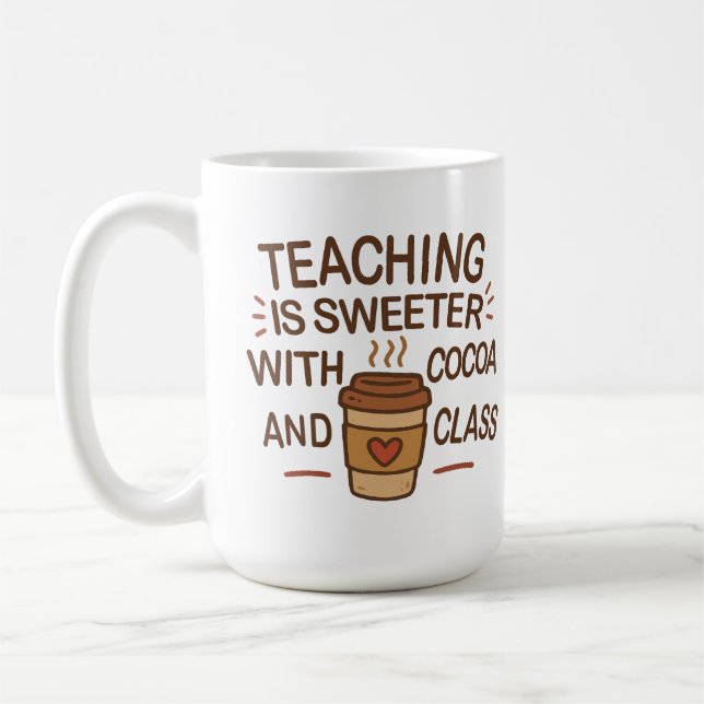 lärare kaffemugg (Vänster)