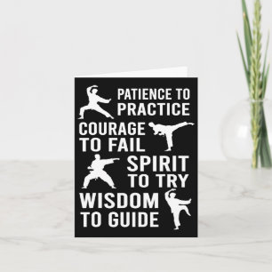 Lärare Karate Student praktice Practice Karate Tra Kort