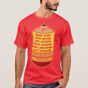 Lärare Kindergarten Lärare 3 T Shirt