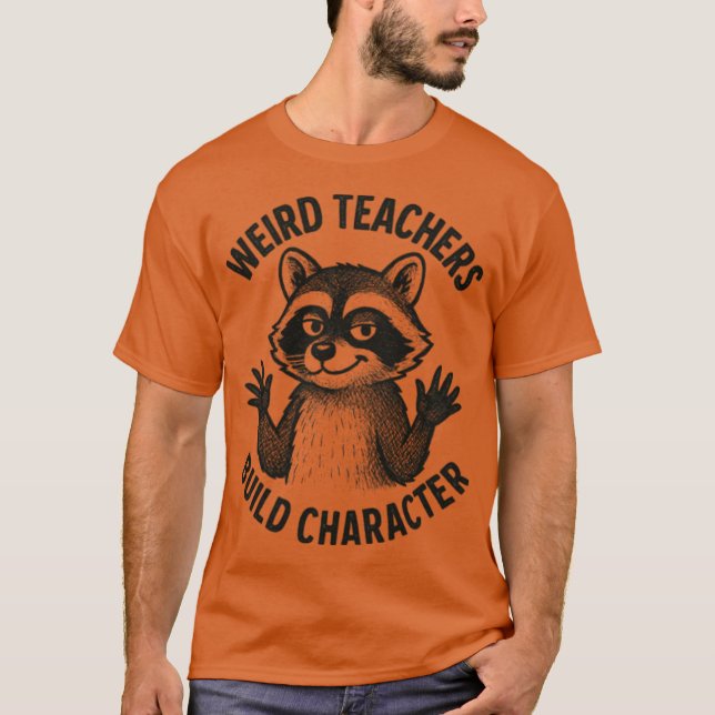 LÄRARE KONSTIGT Aktiva vänner T Shirt (Framsida)