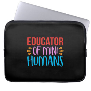 Lärare konstlärare vid Mini Human Laptop Fodral