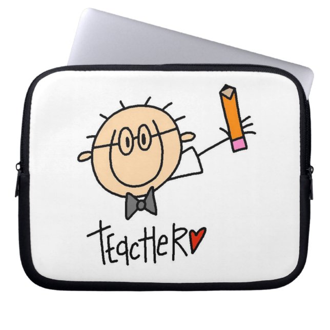Lärare Laptop Sleeve (Framsidan)