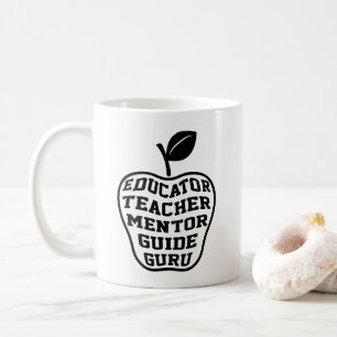 Lärare Lärare Mentor Guide Guru Kaffemugg