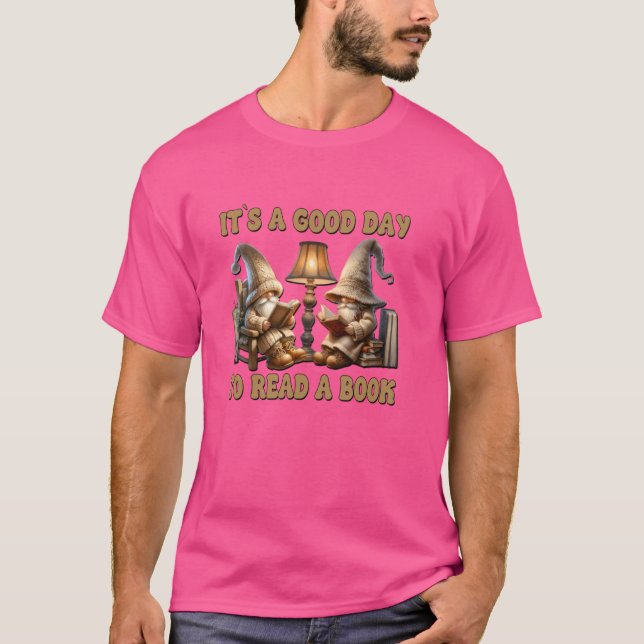 Lärare läser om en Bra dag för Rea T Shirt (Framsida)