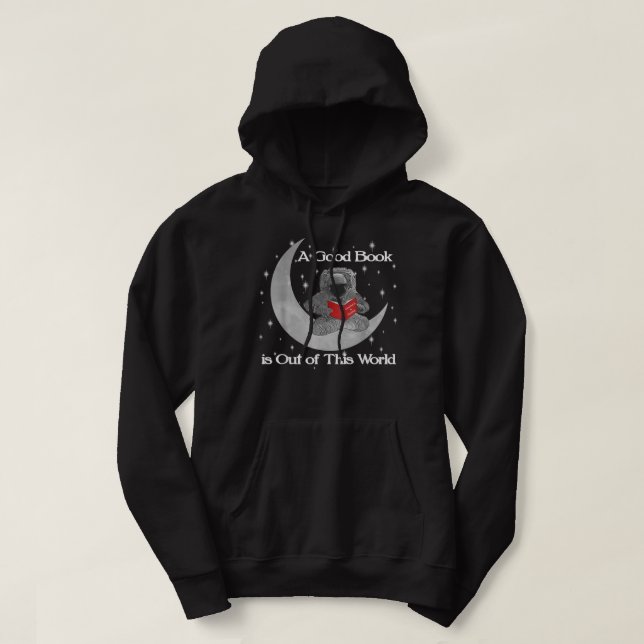 Lärare läste Bokar Astronaut ur världen Hoodie (Design framsida)