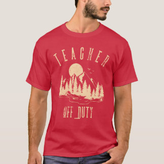 Lärare ledigLärare campar med vänner T Shirt
