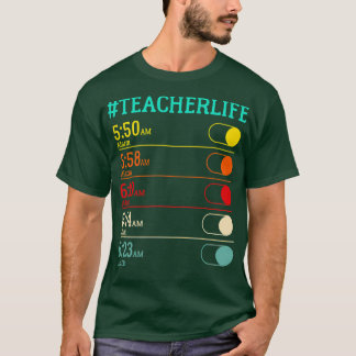 Lärare Life Alarm Clock T Shirt