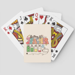 Lärare Life Battery Casinokort