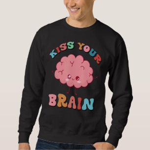 Lärare Life Kiss din Studenter-klass Cute Lång Ärmad Tröja
