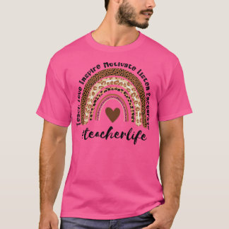 Lärare Life Rainbow 20 T Shirt
