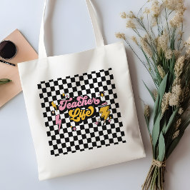 Lärare Life Retro Tote Bag Tygkasse
