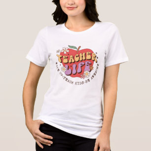 Lärare Life - Wake, Teach, Inspire T Shirt