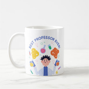 Lärare: Mad Scientist "Best Professor ever ever" M Kaffemugg