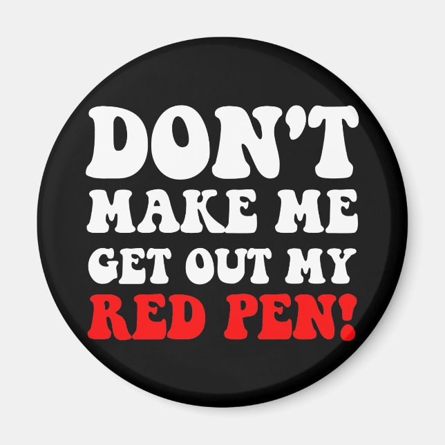 Lärare Magnet (Framsidan)