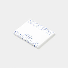 Lärare Math and Science School Post-it Block