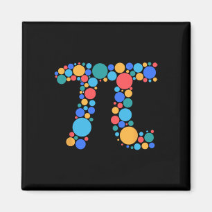 Lärare Math Pi Day Dot Day 2025 Magnet