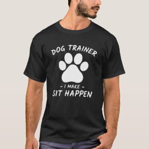 Lärare med bra Pet-träning-Hund. T Shirt