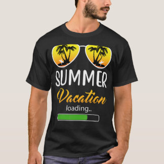 Lärare med sommarsemester förra skoldagen t shirt