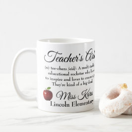 Lärare medhjälpare Rockstar Kaffemugg