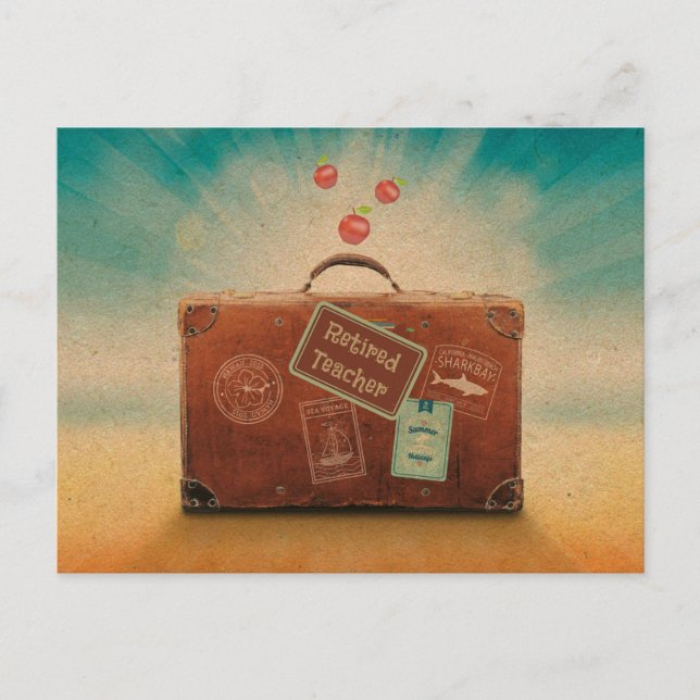 Lärare, mer tid att resa vykort (Framsida)