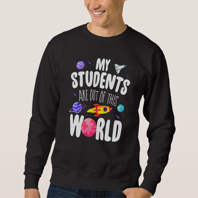 Lärare min Studenter är ute ur det här SpP-program Lång Ärmad Tröja (Framsida)