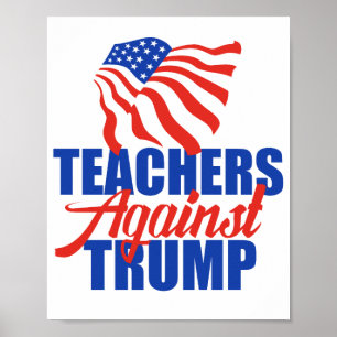 Lärare mot trumman 2024 poster