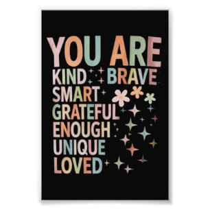 Lärare Motiverande första dagen Back to school Fototryck